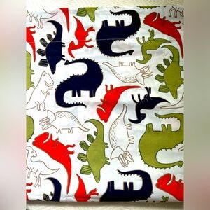 Pillowfort Dinosaur Print Rod Pocket Curtains